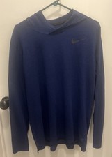 Nike Hyper Dry Hooded men s size large Athletic Long Sleeve Training Shirt