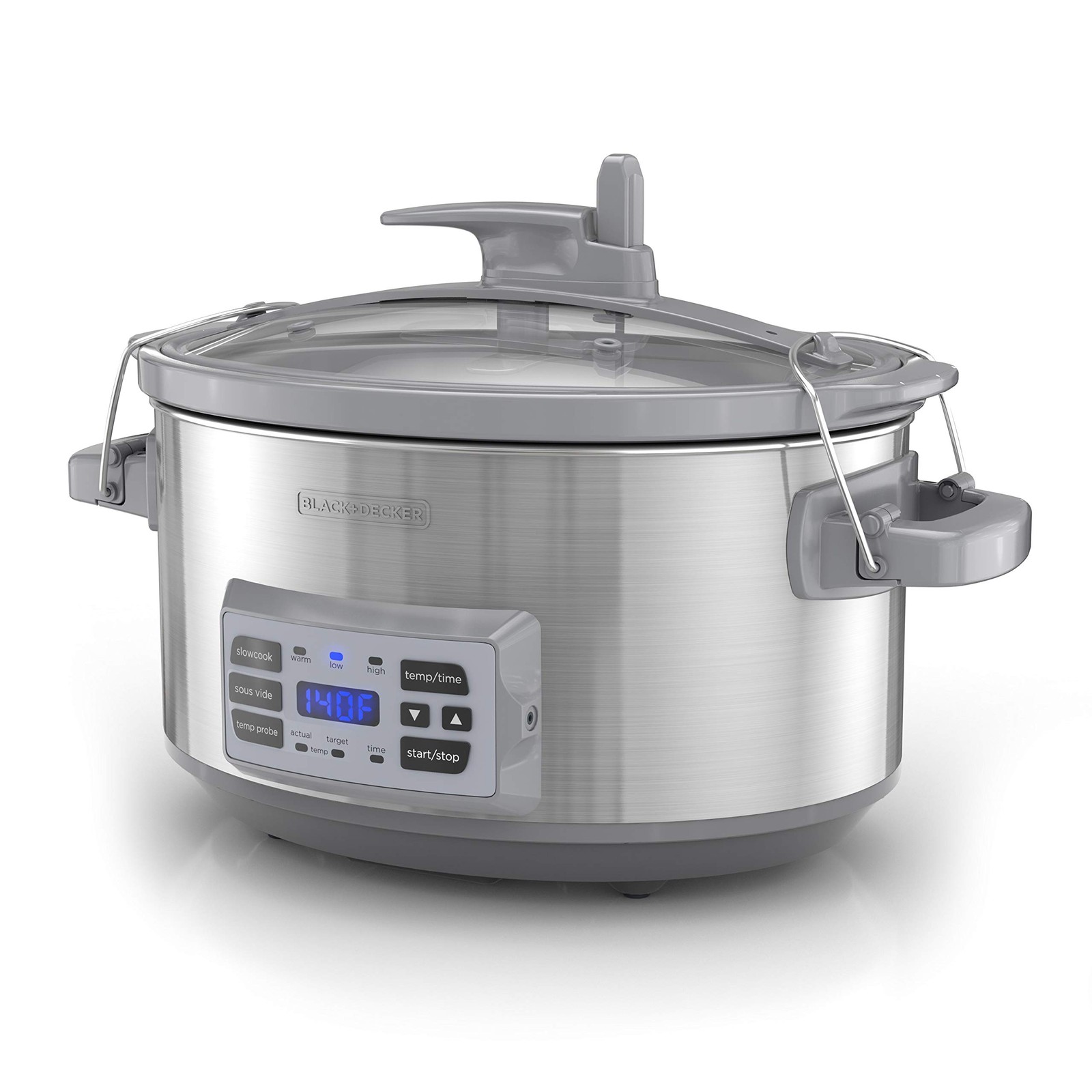 BLACK DECKER 7 Quart Digital Slow Cooker with Temperature Pr