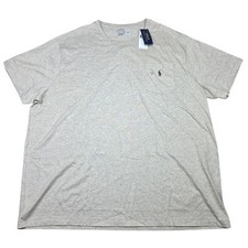 New Polo Ralph Lauren Pocket T Shirt Beige Big Tall 4XB NWT