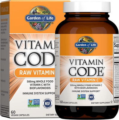 Garden of Life Vitamin C - Vitamin Code Raw C Vitamin Whole Food Supplement,