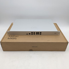 Cisco Meraki MX95-HW Router Security Appliance - Unclaimed