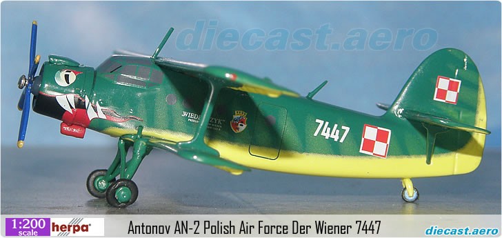 Antonov AN-2 herpa wings 1:200 maquette premontee en metal sans assemblage 553964
