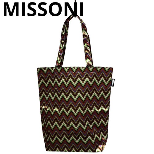 Missoni Women Tote Bag Eco Bag 25Ans Supplement Almost unused Luxury Elegant