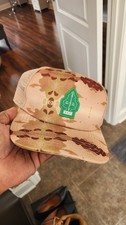 Grizzly Griptape Company Trucker Style Snapback Unisex Hat Sand Camouflage NWOT
