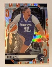 Alissa Pili - 2024 Panini Prizm WNBA RC #83 - WNBA LOGO PRIZM SP