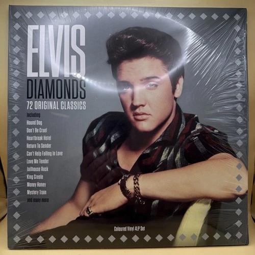Elvis Presley – Diamonds (4‑LP Set) | Marble Colored Vinyl