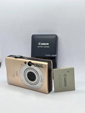 Canon IXY DIGITAL 20 IS Compact Digital Camera Camel Excellent Condition