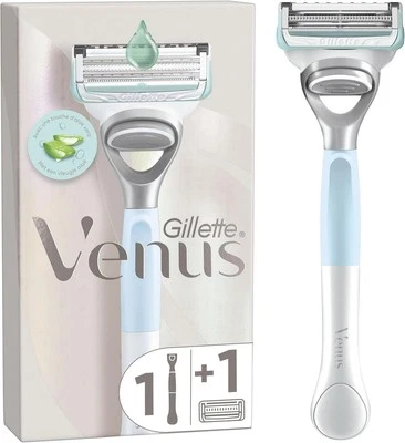 Gillette Venus For Pubic Hair & Skin Women's Razor 1 Blade Smooth Ergonomic