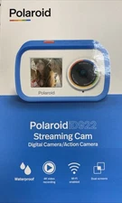 Polaroid iD922 Streaming Action Camera - Blue