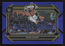 2023 Panini Prizm WWE Edris Enofe Blue #/199 #2 Card