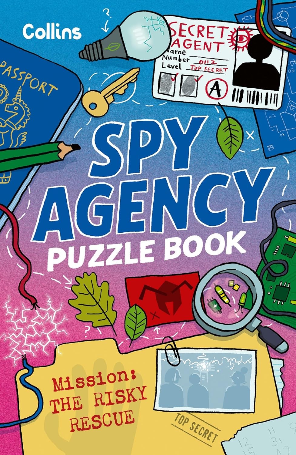 Spy Agency Puzzle Book The Risky Rescue PAPERBACK - Image 6