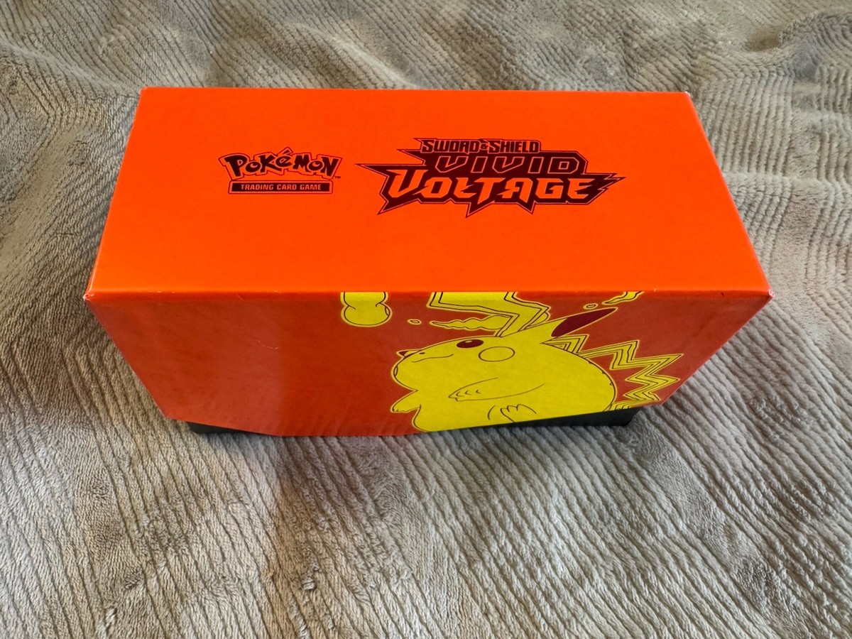 EMPTY Sword & Shield Vivid Voltage Elite Trainer Box Pokemon +