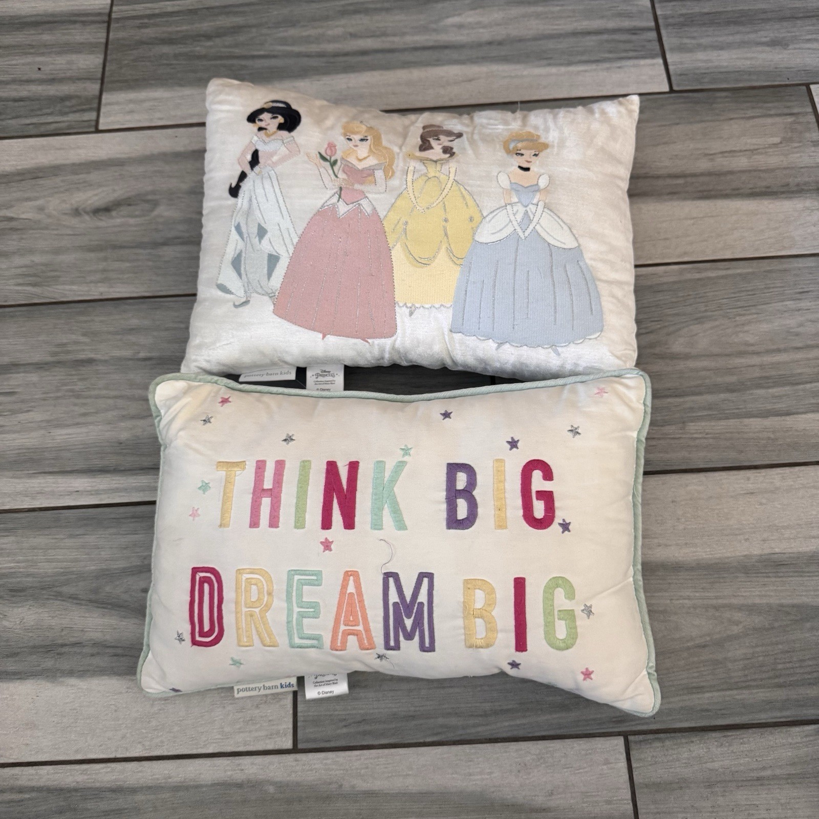 Pottery Barn Kids Princess Bed Set Quilt Sheets Decorative Pillows Shams Queen
