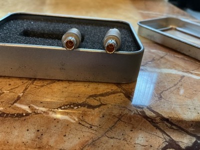 Pair MARK LEVINSON Phono LEMO / CAMAC Plug no cable in great condition 