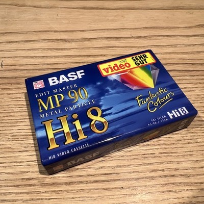 BASF - EMTEC Edit Master MP P5-90 Hi 8 - Originalverpackt