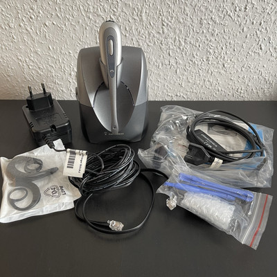 Plantronics Headset CS60 Wireless Headset System mit Kopfbügel und APS-1