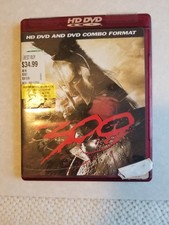 300 HD DVD and DVD Combo  Gerard Butler Like New