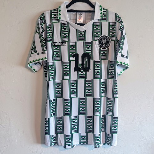 Nigeria Jayjay Okocha 1994 Retro Jersey Men's L