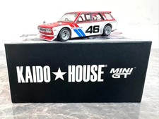 Kaido House x Mini GT 1/64 Datsun 510 Wagon BRE V1 by Jun Imai #26 JDM
