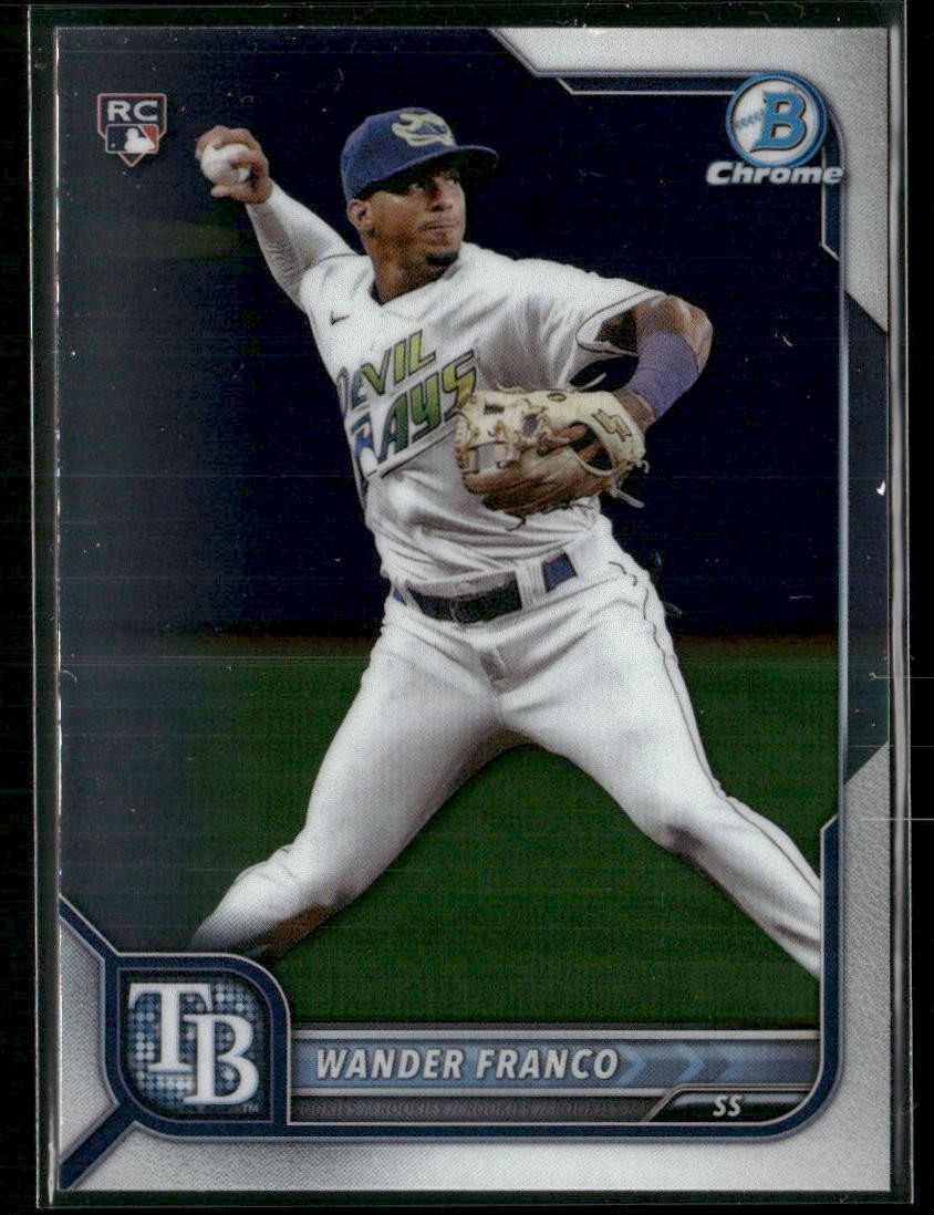 2022 Bowman Chrome #10 Wander Franco Rookie RC
