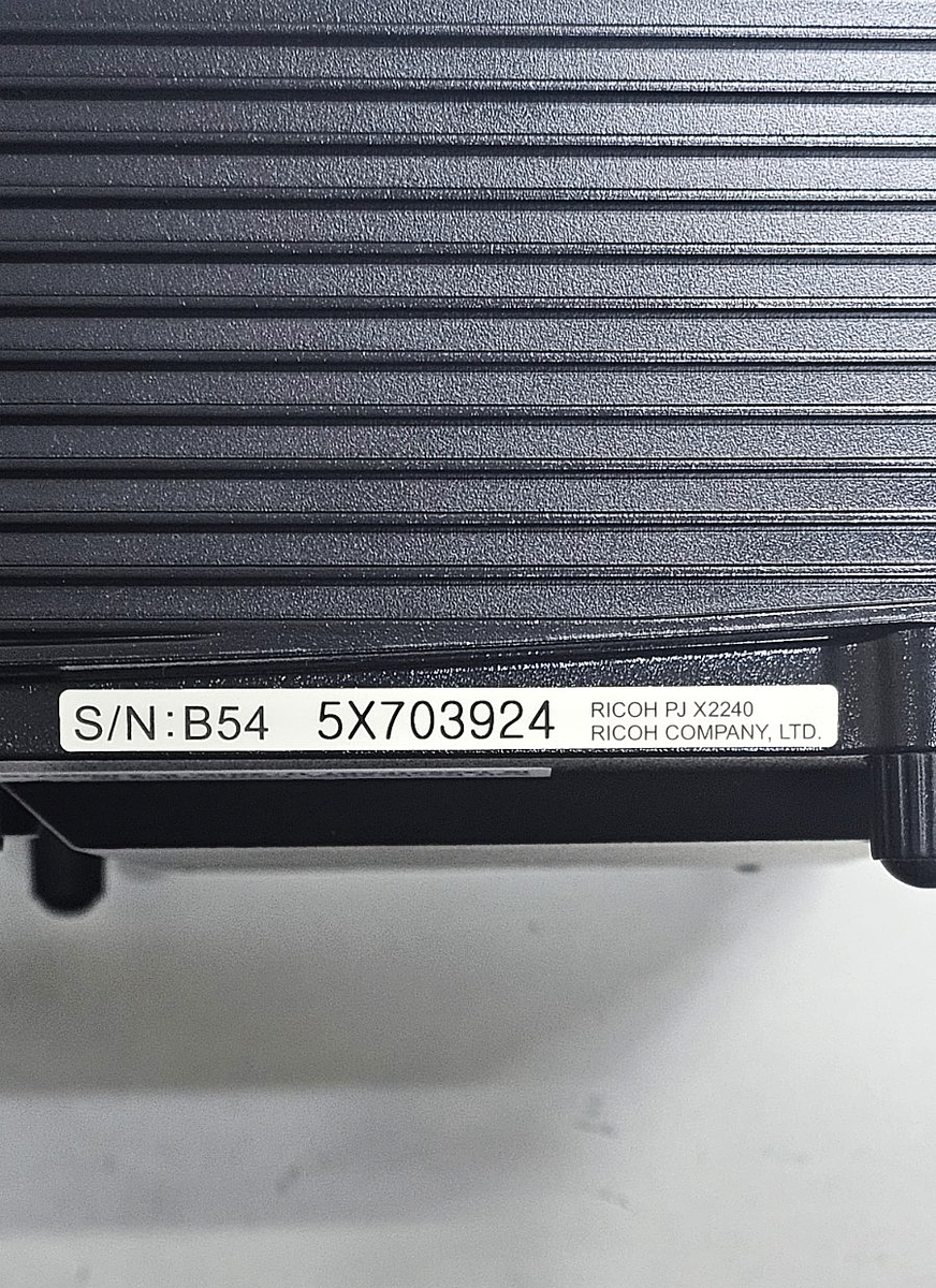 Ricoh PJ X2240 Projector |High-Resolution Multimedia Projector for
