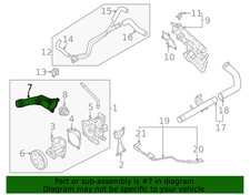 OEM ® Coolant Water Inlet 2022-2023 Kia Stinger 2021-2025 Genesis GV70 GV80 G70