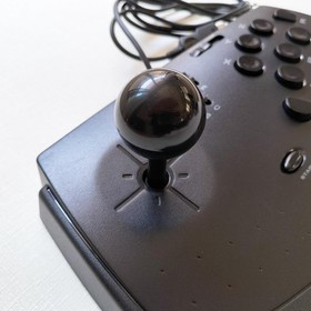 SEGA Saturn Arcade Stick Virtua Stick MK-80112 Black 8 Buttons Joystick