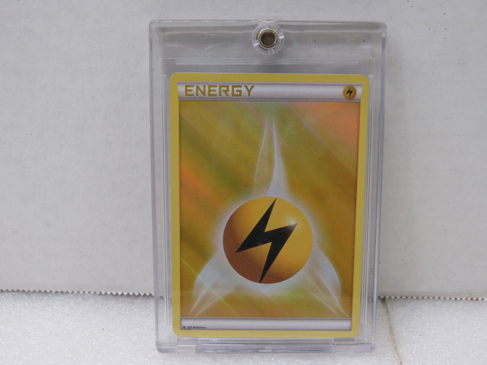 Pokemon Sun & Moon Guardians Rising 168 Lightning Energy Gold Secret MINT