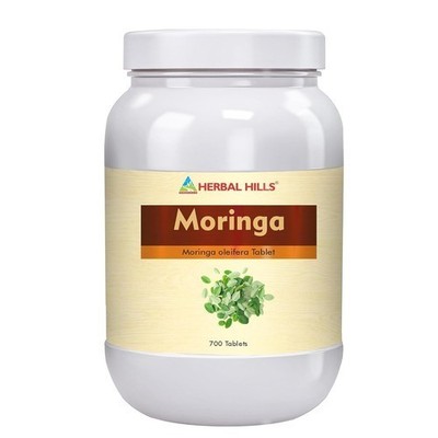 Herbal Hills Moringa Oliefera Tablets/Moringa Leaf Tablet/Moringa 700 Tablets FS