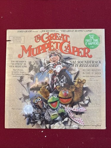 SEALED The Great Muppet Caper Original Vinyl Record LP Album Atlantic 1981