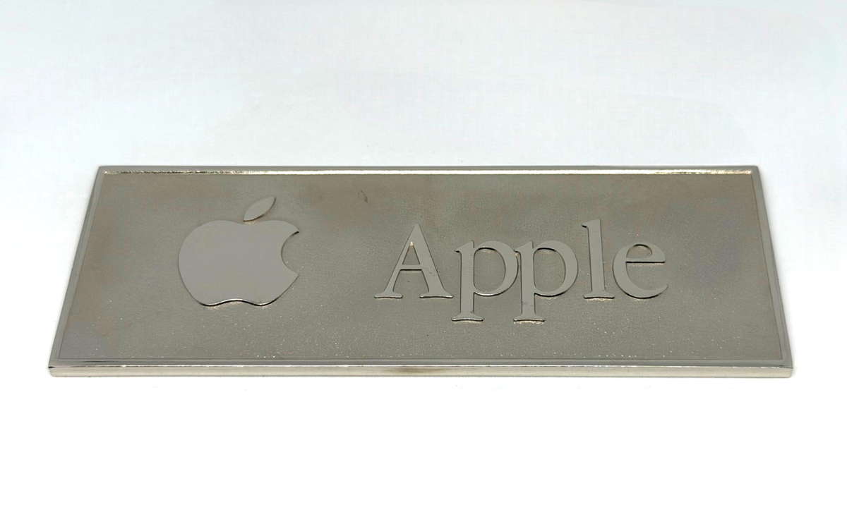 Rare Apple 20th Anniversary Mac TAM HOYA Crystal Award Not for