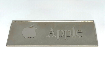 Rare Apple 20th Anniversary Mac TAM HOYA Crystal Award Not for