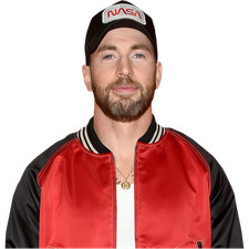 Chris Evans (Casual) Half Body Buddy Cutout