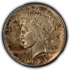 1921 $1 Silver Peace Dollar - Luster - High Relief AU Key Date - SKU-B5829