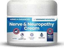 Neuropathy Cream Arnica Enhanced and L’Arginine Boosted Formula - Maximum... 