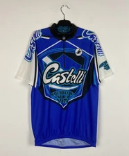 Castelli blue cycling shirt Size L