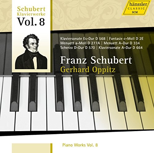 98570 Gerhard Oppitz Schubert - Piano Works Volume 8 CD 98570 NEW