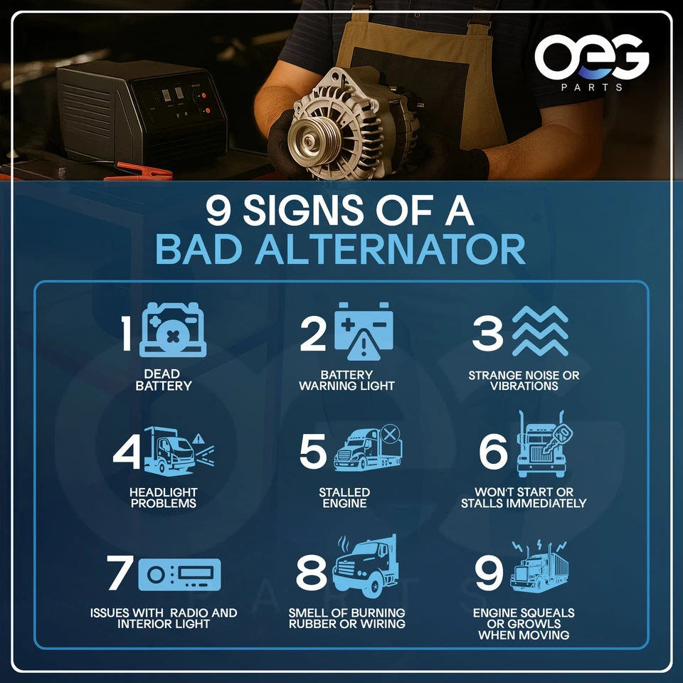 Nuevo alternador 160A para FWD Corporation R 5.2L 1982, 12.1 1987-90 19020364 A1784 Foto 4 de 4