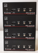  4x Extron MPA 152 Plus Mini Power Amplifier - Power Tested - No AC Adapter