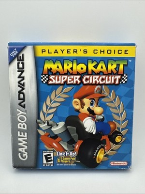 Mario Kart Super Circuit - Nintendo Game Boy Advance GBA CIB Complete Tested