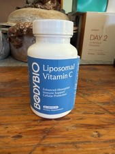 BodyBio Liposomal Vitamin C 60 Ct expires 07/2027