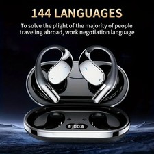 Translation Earbuds Real Time - AI 144 Language Translator Earbuds, Audifonos US