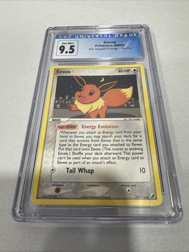 Eevee graded CGC 10 for sale on eBay