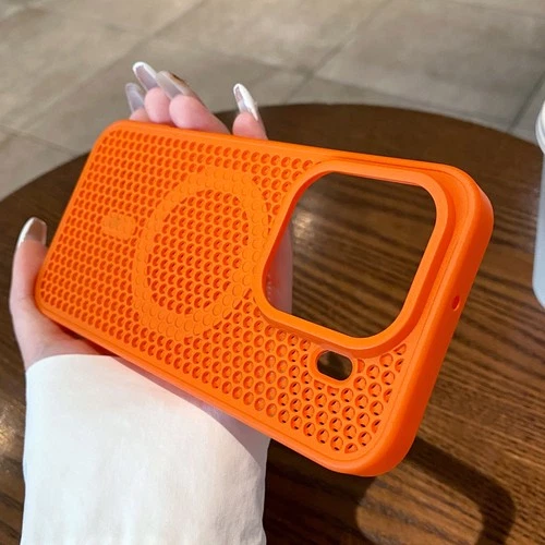 For Oppo Find X9 Pro, Hybrid Armor Cooling Phone Case Cover Wireless Charge