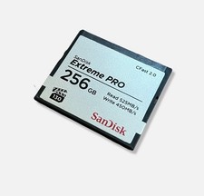 SanDisk Extreme PRO CFast 2.0 256GB Memory Card - Good Condition!