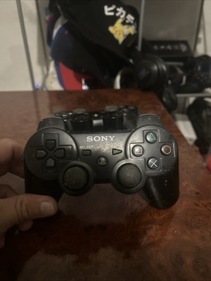 Sony Playstation 3 PS3 Black OEM Controller CECHZC1U (untested AS-IS) LOT2