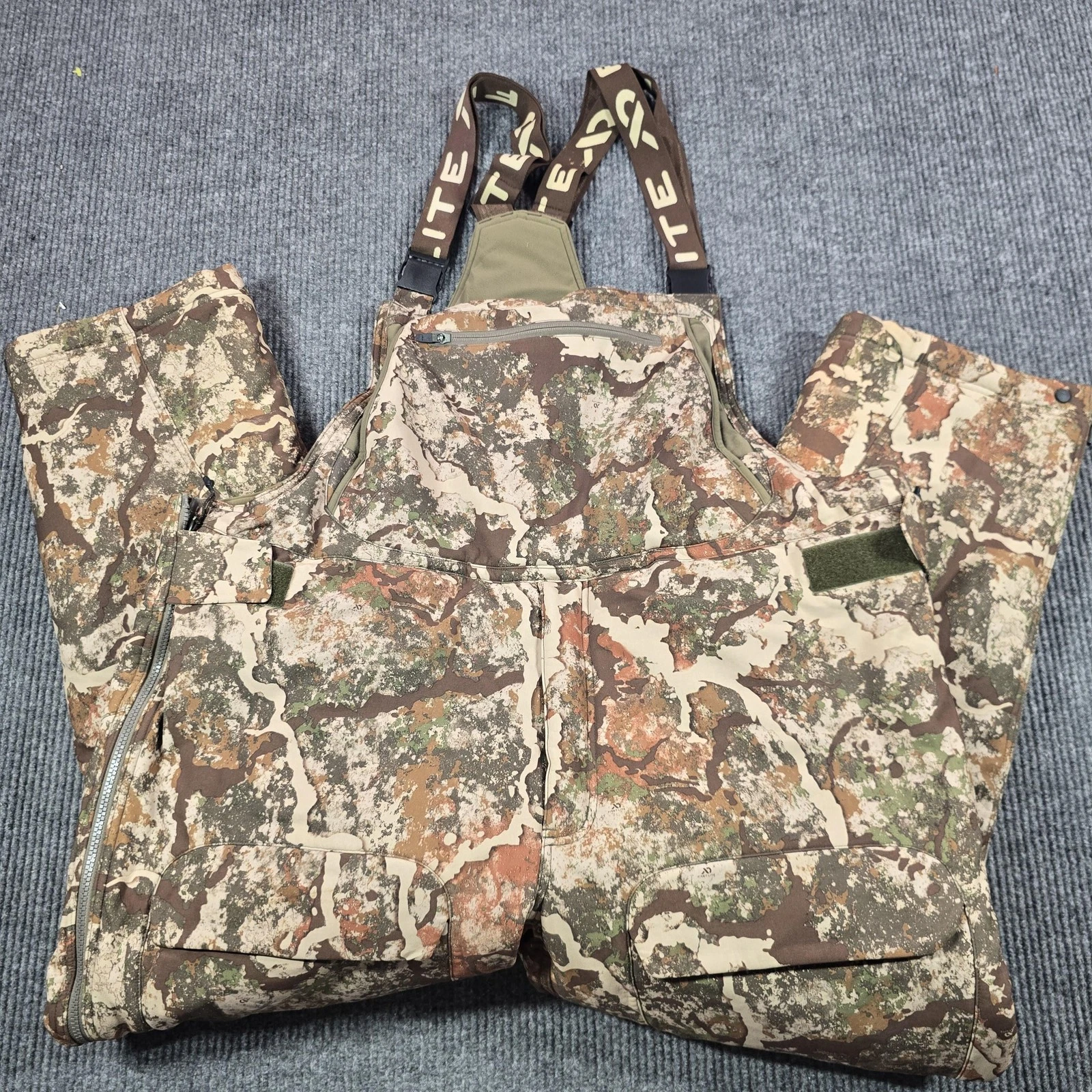 First Lite Sanctuary 2.0 Bib Pants Mens 2XL Specter Camo Insulated Hunting