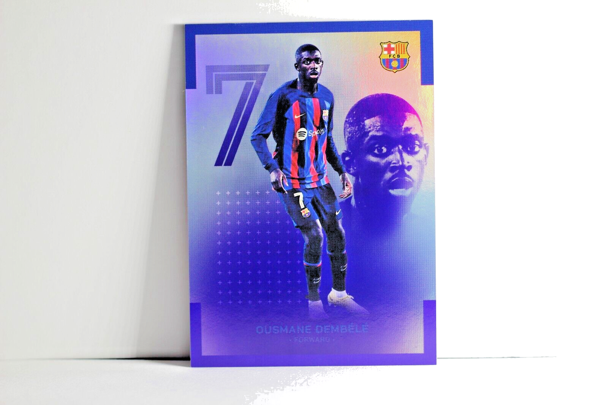 2023 TOPPS FC BARCELONA /15 OUSMANE DEMBELE #4 (SC15) | eBay