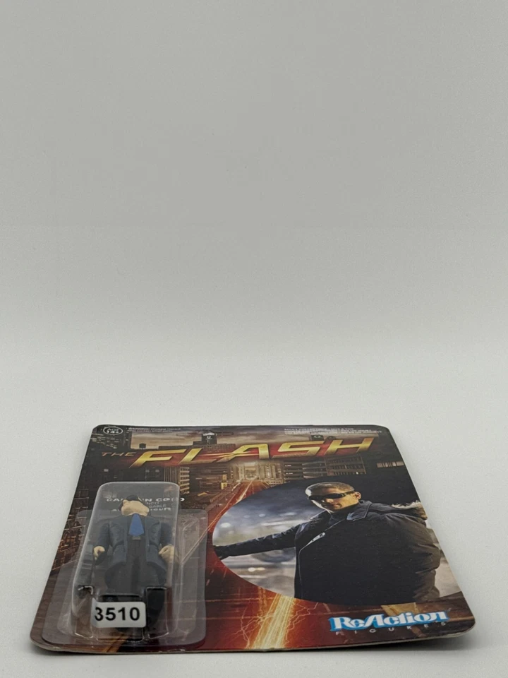 Funko ReAction Captain 冷人偶闪光灯电视散装完整 3.75 英寸带枪 2015 DC — 第 2/4 张图片