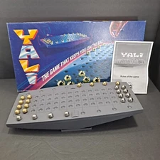 Yali Vintage 90s Jumbo New Marble Board Game Strategy 4424 Family Fun